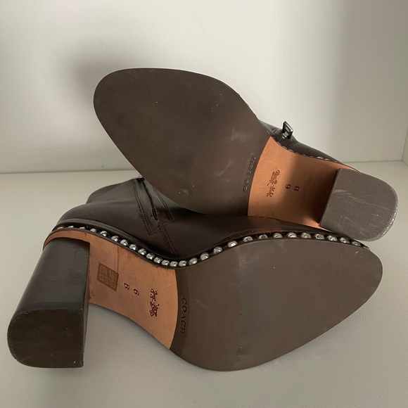 Coach Studded Justina Bootie size 6 - Picture 3 of 5